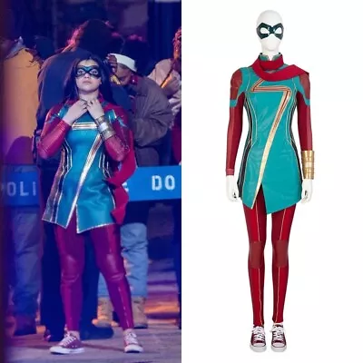 Ms Marvel Costume Cosplay Suit Kamala Khan Handmade • $134.89