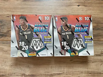 X2 Factory Sealed 2019-20 Panini NBA Mosaic Mega Box Basketball Bulk Lot • $114.99