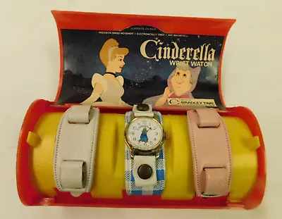 1967 Vintage Rare Bradley Cinderella Watch Set 3 Interchangeable Bands • $199.99