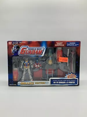 Mobile Suit Gundam RX-78 & G-FIGHTER Deluxe Edition 2001 Bandai #11651 • $40