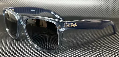 RAY BAN RB4165 6596T3 Transparent Blue Polarized Men's 55 Mm Sunglasses • $143.37