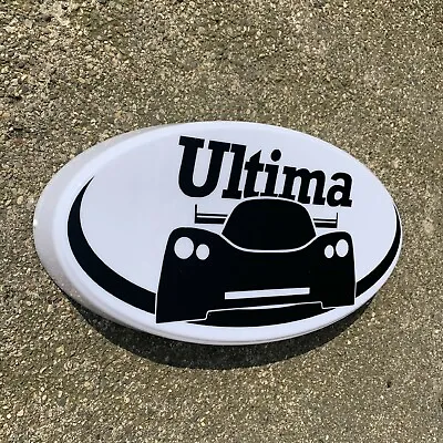 Ultima Supercar Led Wall Light Up Garage Sign Petrol Gasoline Car Logo Gtr Sport • $93.30