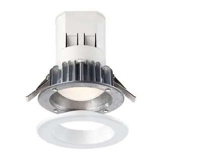 £23.33 • Buy EnviroLite Easy Up 4 In W/Magnetic White Trim Kit Canless LED Recessed Light Kit