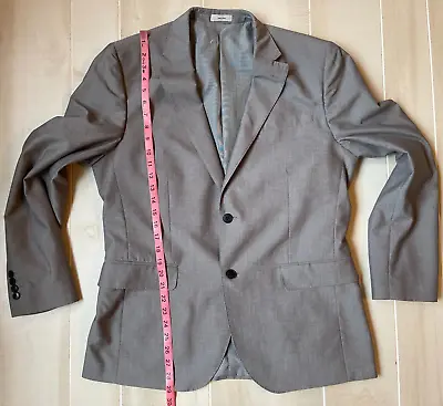 $19.99 • Buy Men’s JF J. Ferrar Slim Fit Gray  Suit Coat Sports Jacket Size 42R