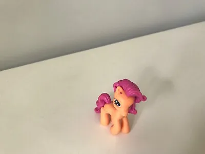 My Little Pony Ponyville Mini Orange With Pink Hair  Figure 2”- 2 1/2” Rare • £2.95