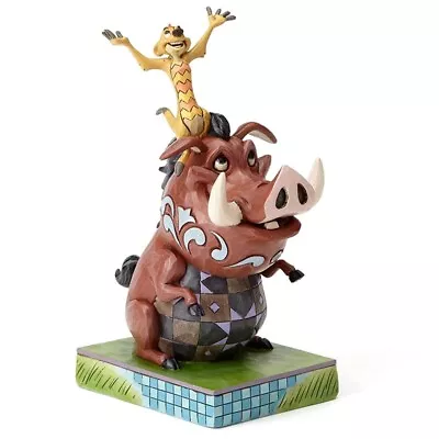 Jim Shore Disney Traditions - Timon And Pumbaa - Carefree Cohorts • $80