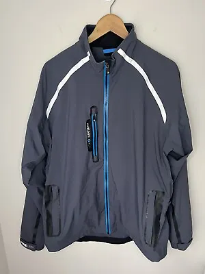 ProQuip Stormforce PX5 Waterproof Weather Jacket Men’s Large Gray Lined • $41.99