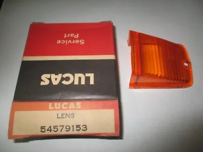 MGB MGC NOS Lucas Front Amber Turn Signal Lens 54579153 L677 • $12.31
