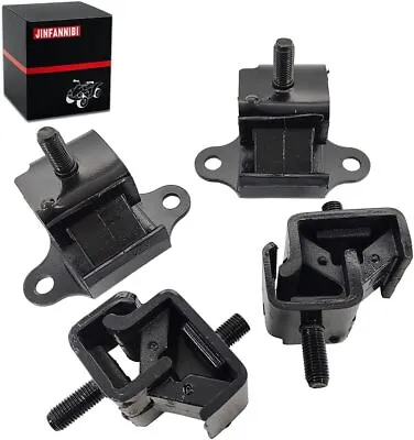 Front & Rear Gas Golf Cart Motor Engine Mounts Set For Yamaha G2 G8 G9 G14 85-95 • $49.99