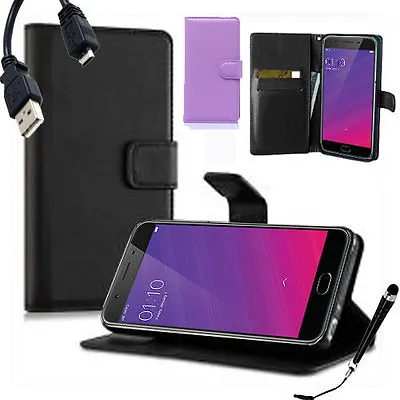 $9.99 • Buy HQ Wallet Money Card Leather Case Cover For OPPO F1s A1601 + Stylus ( NO Cable )