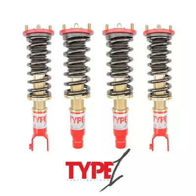 Function And Form F2 Type 1 Coilovers Adjustable For Acura Integra Da 1990-1993 • $6735