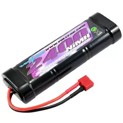 Voltz 2400Mah 7.2V Nimh Stick Pack Battery W/Deans Connector VZ0014D • £16.99