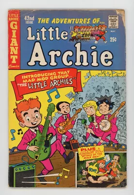 Little Archie 42 Mad Mod Group--Little Archies Plus Vs The Mole Men • $10.50