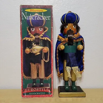 Vintage Eurostyle Handcrafted Wisemen Nutcracker 15  Hand Painted FREE SHIPPING  • $31.99