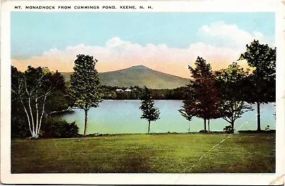 Mt. Monadnock From Cummings Pond Keene New Hampshire Vintage Postcard Y01 • $3.75