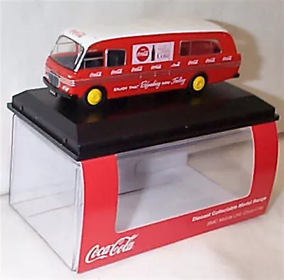 Oxford 76BMC005CC BMC Mobile Unit Coca Cola 1/76 Scale 00 Gauge In Case • £19.75