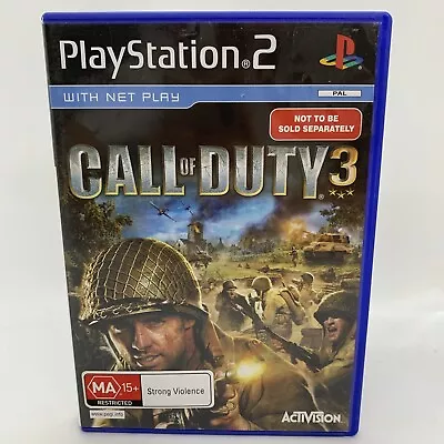 Call Of Duty 3 PS2 • $12