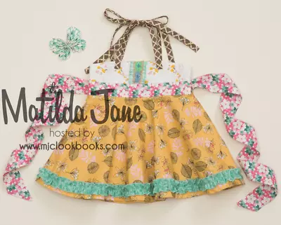 Girls Matilda Jane Platinum Yellow Sungrove Ellie Roundabout Top Size 8 NWOT • $44.95