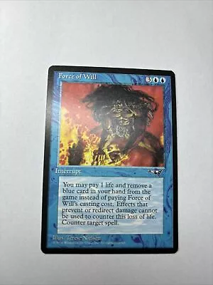 MTG- Force Of Will- Alliances- Uncommon- NM • $66
