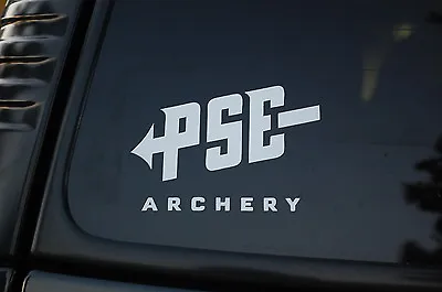 $4.99 • Buy PSE Archery Vinyl Sticker Decal (V104) Choose Color!! Hunt Bow Hunting Truck Car