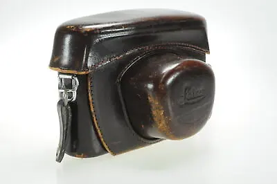 Vintage Early Leitz Leica Brown Leather Camera Case For M Series #G495 • $40.16