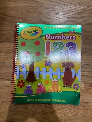 $13 • Buy Bendon Crayola Numbers 123 Dry Erase Jumbo Activity Book 13  X 11 