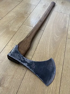 Vintage Large French  Axe - JP - Hatchet - Old Tools • £110