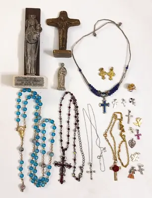 Schoenstatt Unity Cross. Standing Crucifix Metal Figurines + Religious Jewelry • $79.20