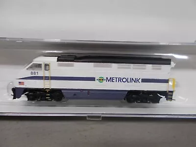 Athearn # 23721 ~ Metrolink F59phi Powered Locomotive # 881 ~n Scale • $140