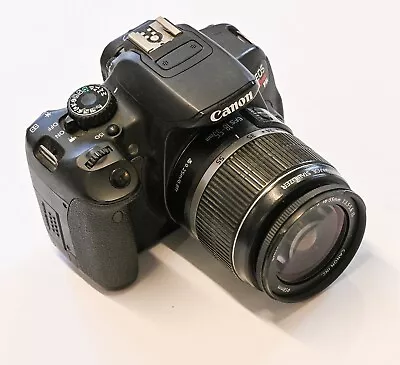 Canon EOS Rebel T4i 18.0 MP Digital SLR Camera - Black (Kit With EF-S 18-55mm... • £17