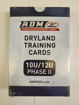 New Adm Usa Hockey Dryland Training Cards Phase Ii 10u / 12u Youth Learning Play • $10.88