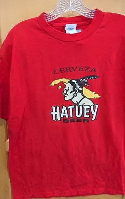 Red Hatuey Beer T Shirt Size Large Nwot  On Delta Pro • $17