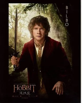 MARTIN FREEMAN Signed 8x10 THE HOBBIT BILBO BAGGINS Photo W/ Hologram COA • $136.08