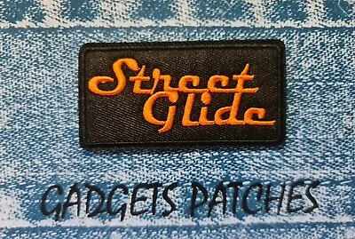 $7.15 • Buy Street Glide Harley Davidson Biker Patch Iron / Sew On 