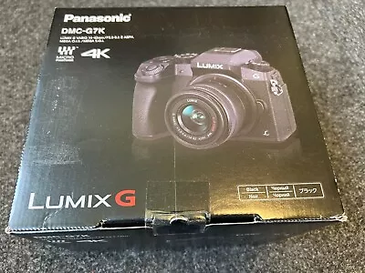 Panasonic Lumix G DMC-G7K Camera Black & 14-42mm Kit Lens Brand New REDUCED • £370