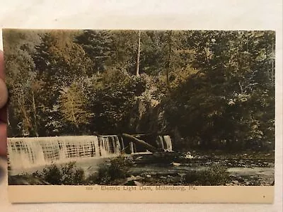 1908 Electric Light Dam Vintage Postcard Millersburg Pa. • $17.95