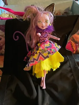 PRE❤️’d MATTEL 2014  MONSTER HIGH Purple Big Ears  11” Doll Missing Hands • $6.49