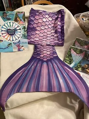 Fin Fun Purple Mermaid Tail - New! Child Size L/XL • $18