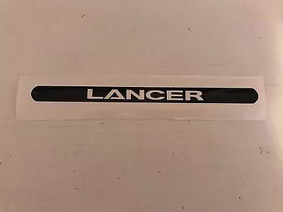 08-17 Mitsubishi Lancer Logo Text Third Brake Light Cover • $15.99