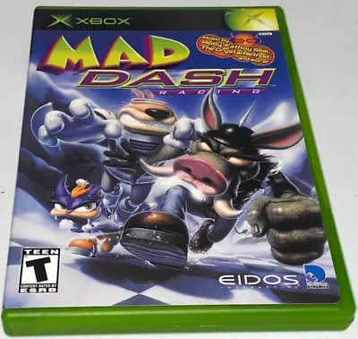 Mad Dash Racing (Microsoft Xbox 2001) Game Complete With Manual & Tested • $13.95