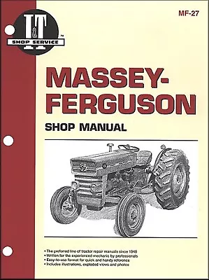 Massey-Ferguson Repair Manual MF135 MF150 MF165 • £35.57