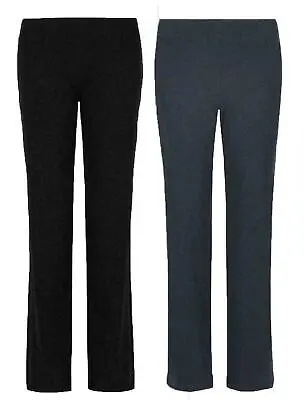 £11.99 • Buy Ladies Ex Marks & Spencer Front Straight Leg Jogger Trousers Sport Active Ex M&s