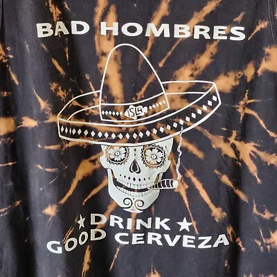 Isla Mujeres Mexico Brewery Tank Top XL Bad Hombres Drink Good Cerveza Beer  • $14.95