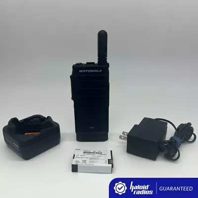 Motorola SL300 AAH88QCP9JA2AN MotoTRBO UHF 99 Channel Portable Radio DMR Display • $169.99