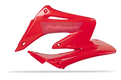 Polisport Radiator Scoops 2004 CR Red HONDA CR125R 2002-2007CR250R 8427000007 • $25.04