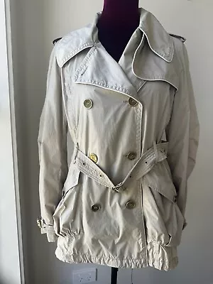 Burberry Woman Raincoat Jacket Size 10(see Photo For Measurements) • $150