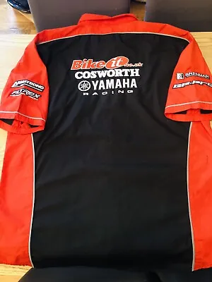 Yamaha Racing Pit Crew Shirt 50 Inch Chest • £5