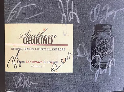 Zac Brown Band Signed Autograph  Southern Ground  Book - Country Music Stars • $2499