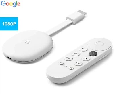 $78.95 • Buy Google Chromecast With Google TV 4К Media Streamer With Google Assistant - Snow
