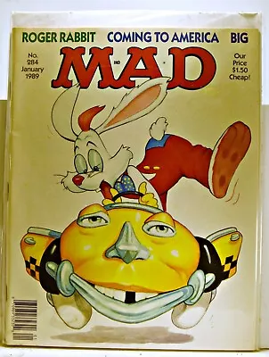 Mad Magazine #284 January 1989  Protective Cover Boarded • $6.17